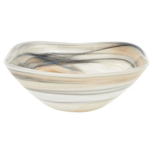 P292 TAUPE ALABASTER SQ BOWL10X3.7