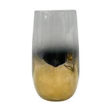 VD-2212-OG  Gold Ombre , Highball Glass 12.5 Oz
