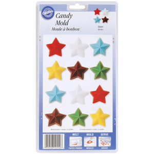Wilton 2115-1554 Stars Candy Mold