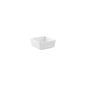 VL-0559-2 White Deep Square Dish, 2.5"