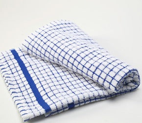 Blue Checkered Dish Towel