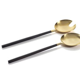 IN-6524 Maxfield Server Set - Black / Matt Gold