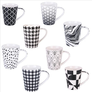 22083 13OZ MUG ORGANIC Black Asst