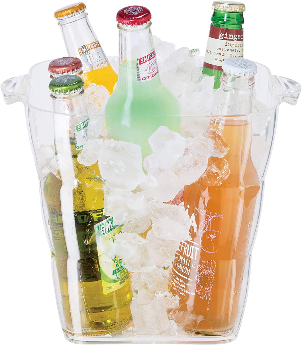 7464. CLEAR SQUARE ICE BUCKET