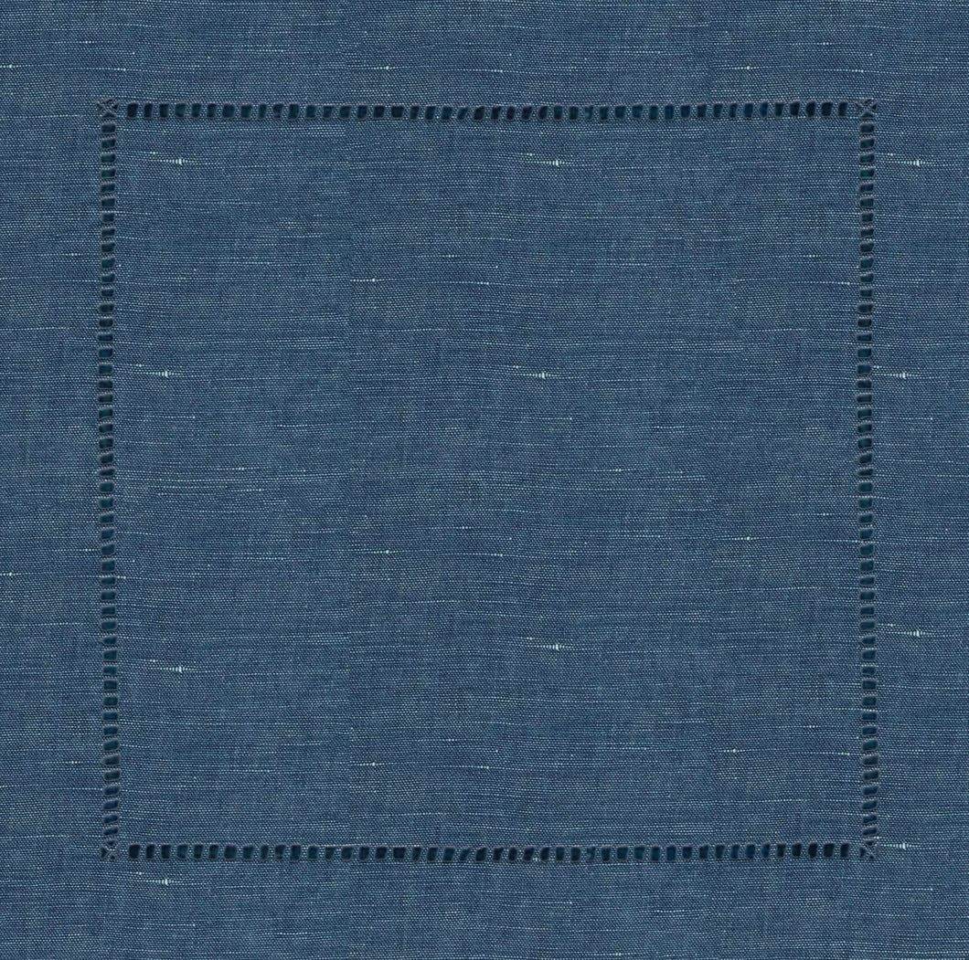 Chambray Hemstitch Charger - (SQUARE)
