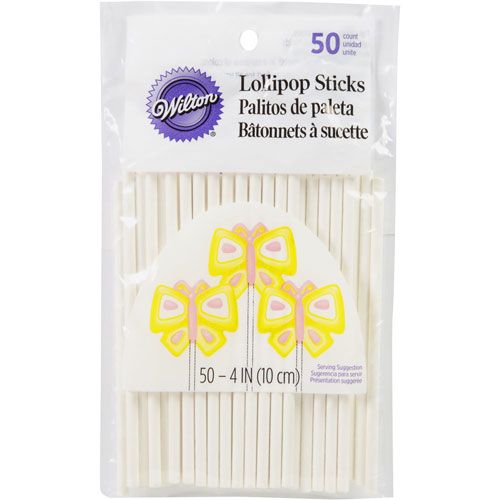 4IN LOLLIPOP STICKS 50CT