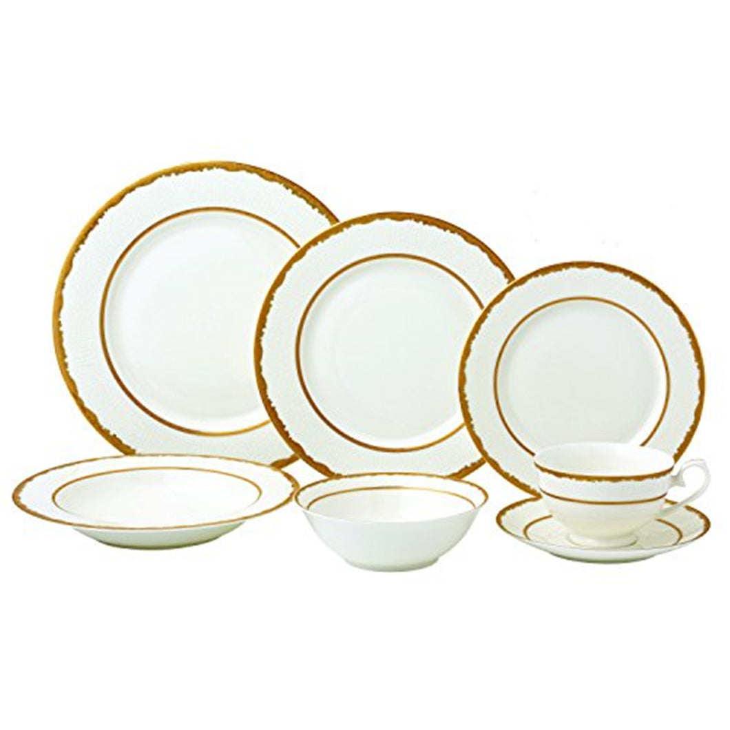 SONIA Dinnerware- Service For 4 With Xtra Fish Plate