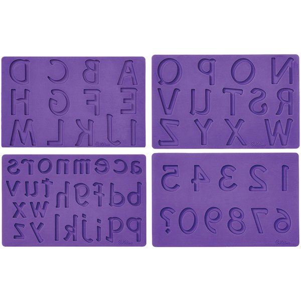 LETTERS NUMBERS FGP MOLD SET