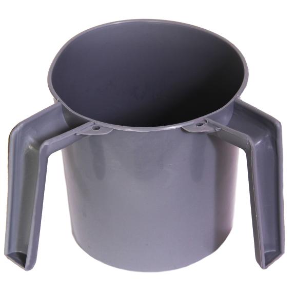 Wash Cup Round Grey