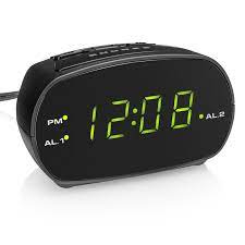 Dual Alarm Snooze Electric Digital Alarm Clock