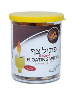 100pk. Standard Round Floating Wicks