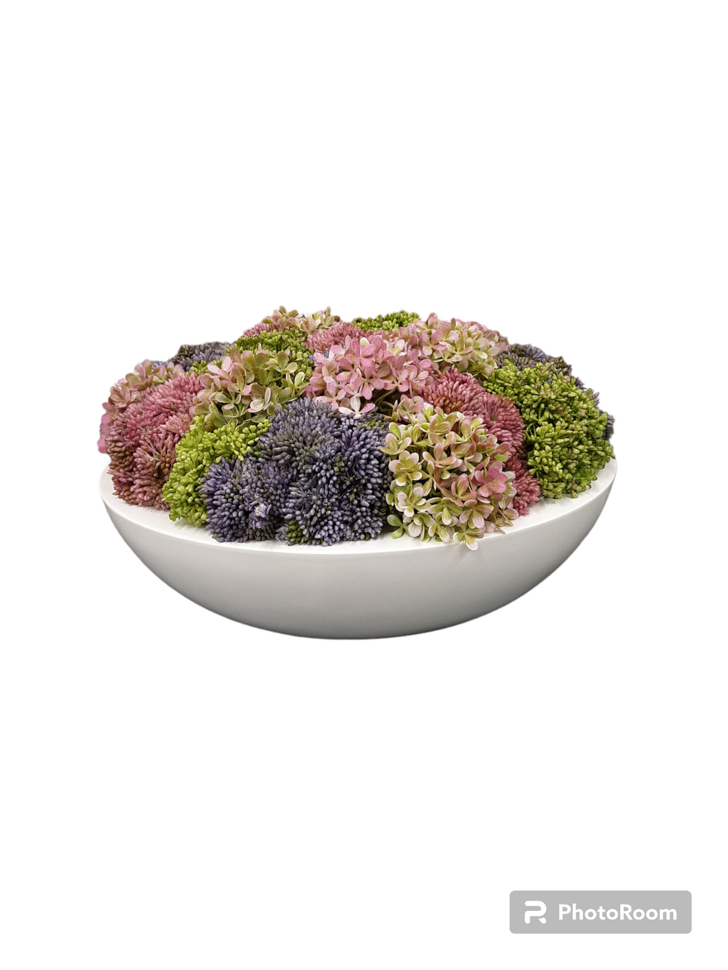 White Round Bowl Sedem