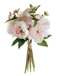 HBQ439-CR/CE 19"PEONY BOUQUET CR/CE