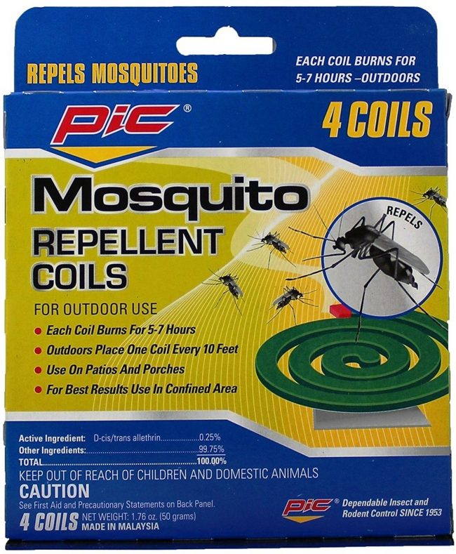 PIC-MOSQUITO REPELL COILS – PYRETHRUM-4pk