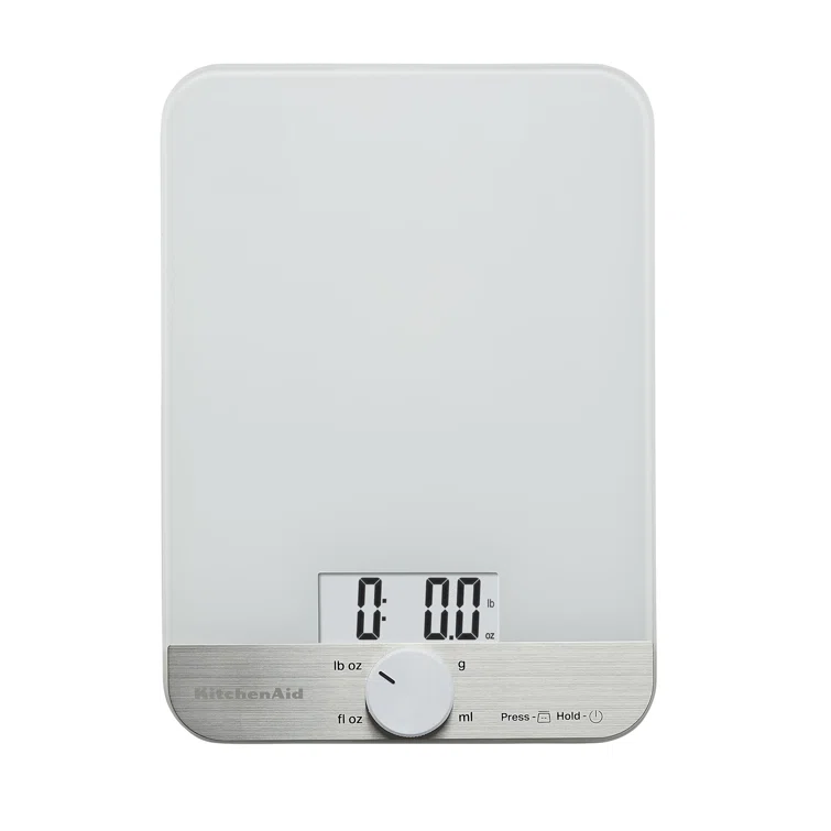 Glass Surface 11 Pound Capacity Digital Kitchen and Food Scale