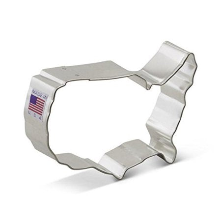 4'' USA Map Cookie Cutter