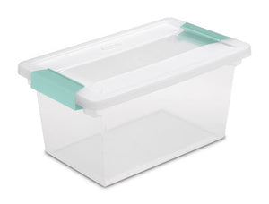 Clear Storage Clip box -11x6.5x5.25