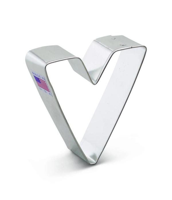 Letter V Cookie Cutter