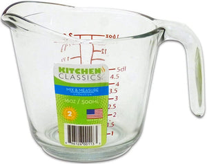 2 Cup Glass Measuring Cup