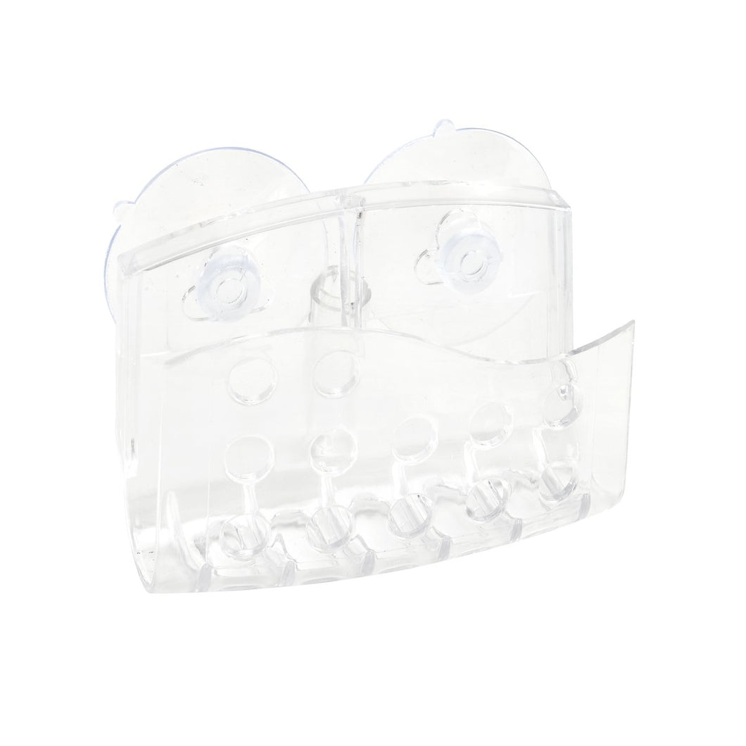 Clear Sponge Holder W.Suction