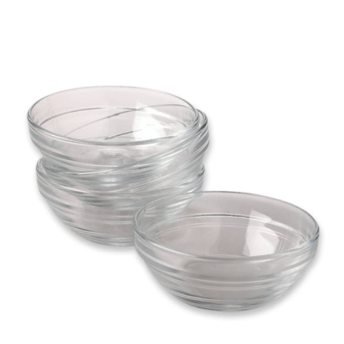 Gemco 5078583 Prep Bowl Set Clear Glass 4 oz Clear