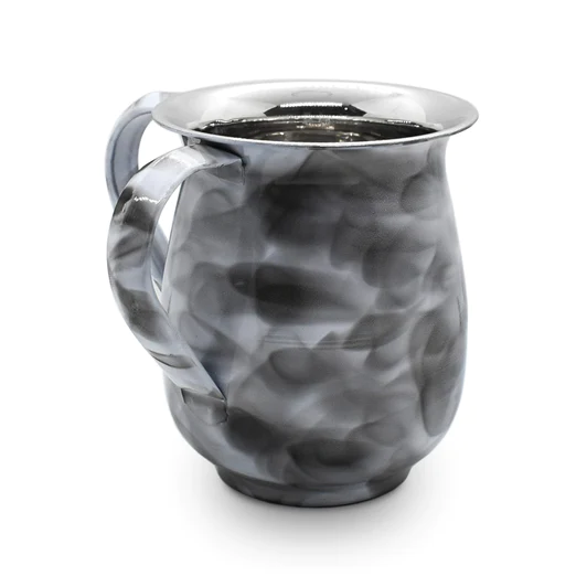 J-WCSS-SG Stainless Steel Wash Cup Silver And Grey