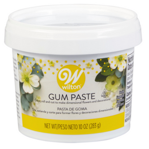 Wilton Ready-to-Use Gum Paste for Edible Decorations, White, 10 oz.