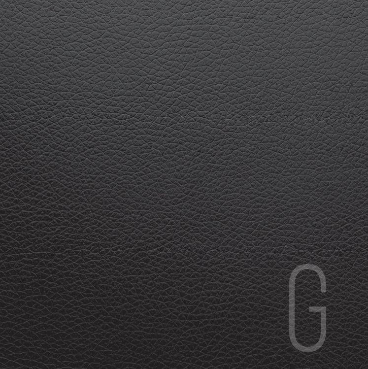 MONOGRAM LEATHER BLACK CHARGER - G