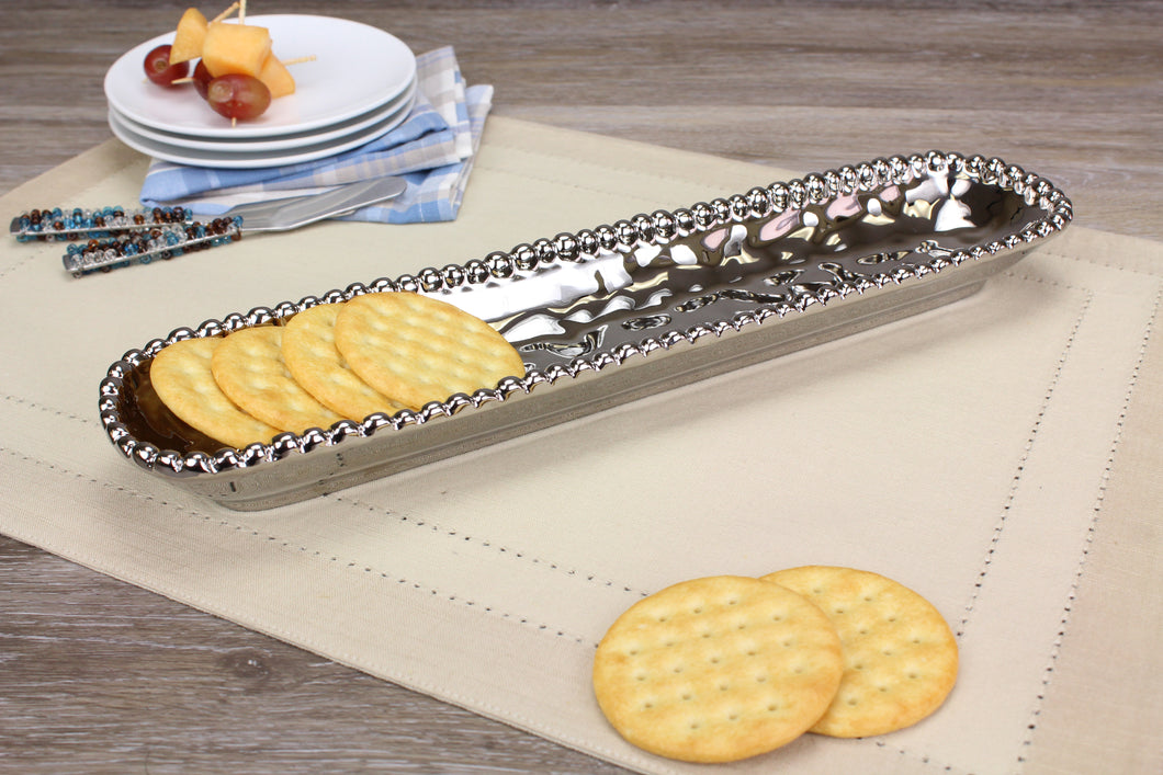 Pampa Bay Cracker tray silver CER-1150