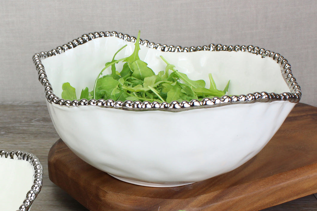 CER-1721-W Large Salad Bowl