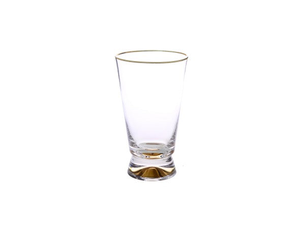 HBG852 Tumblers with Gold Base and Rim - 3.5