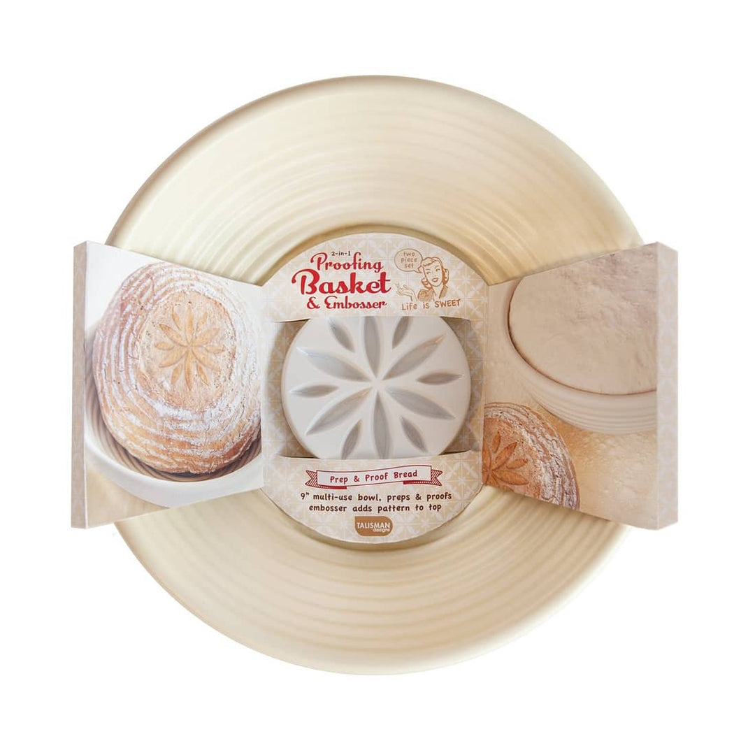 Bread Proofing Basket With Stamp Bennaton