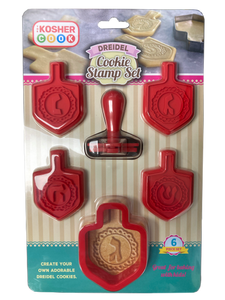 Dreidel Cookie Stampers Set