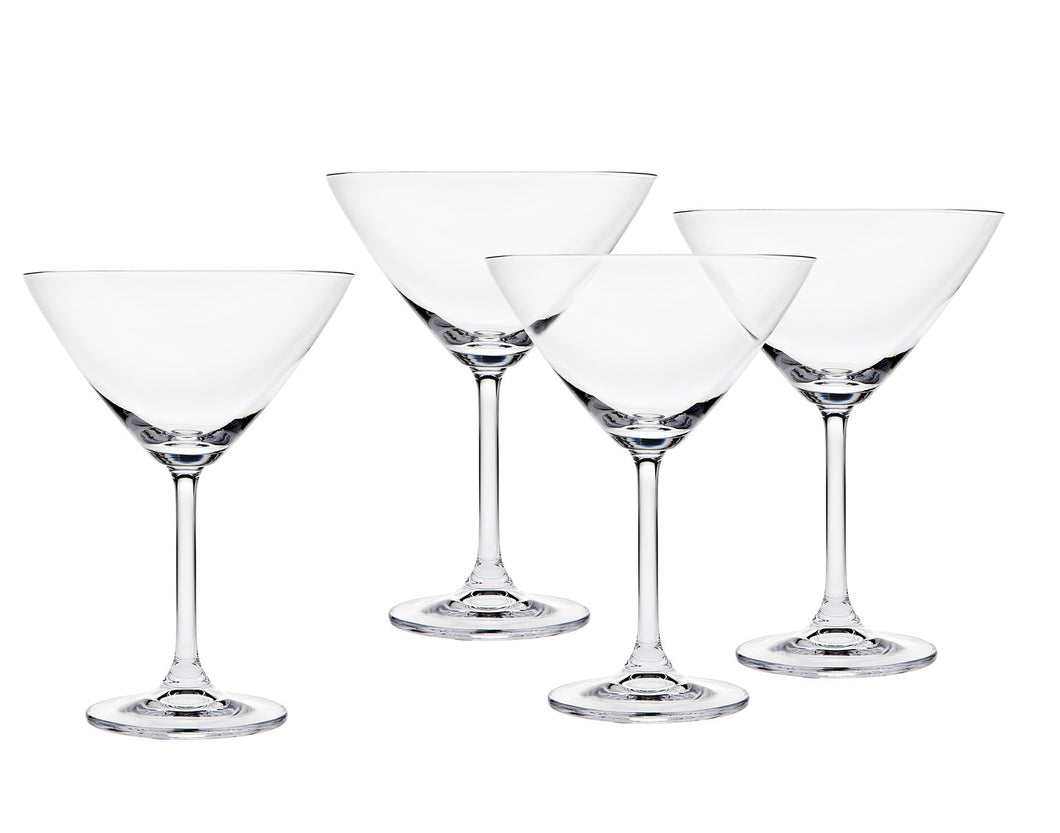 22526 MERIDIAN S/4 9.5oz MARTINI Glass