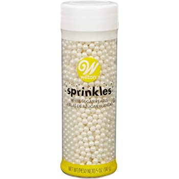 SUGAR PEARLS - WHITE