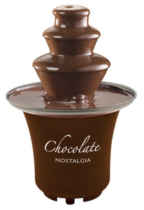 NOSTALGIA 3 TIER CHOCOLATE FOUNTAIN