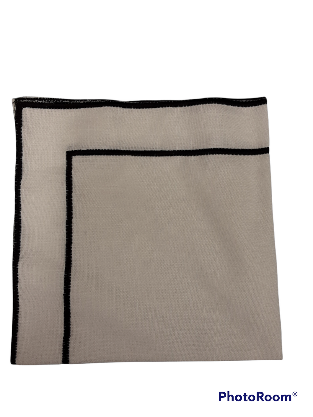 NAP-LN BLACK NAPKIN 20X20: BLACK