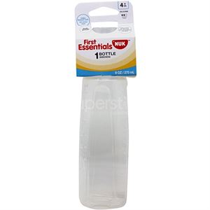 Gerber Clear View Silicone Bottle, Medium Flow, 9 oz. 1 pk.