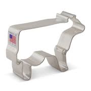 3.75'' Cow Cookie Cutter