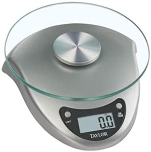 6 LB GLAS DIGI FOOD SCL W/ BAT