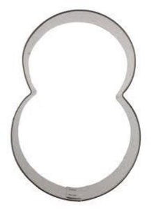 Number 8 Cookie Cutter