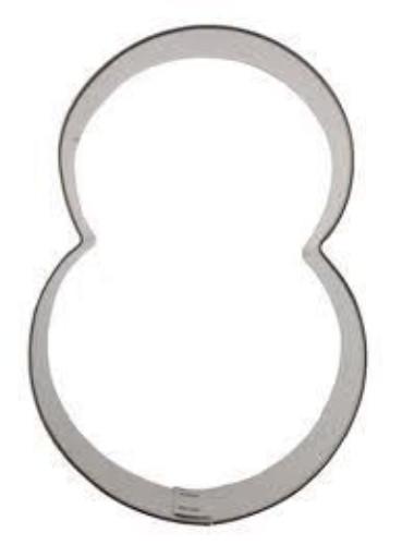 Number 8 Cookie Cutter