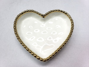 CER-2643-WG Heart Dish