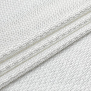 TC1379 Tablecloth Jacquard White