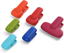 Load image into Gallery viewer, Farberware 5211487 All-Purpose Magnetic Bag Clips, Standard, Assorted Colors
