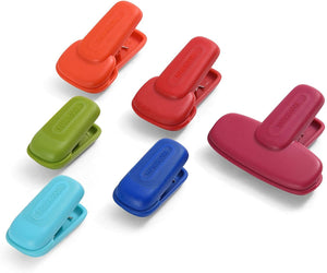 Farberware 5211487 All-Purpose Magnetic Bag Clips, Standard, Assorted Colors