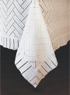 Fiore Herringbone Tablecloth