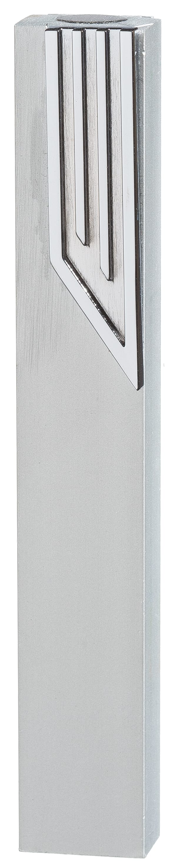 23491 Aluminum Mezuzah 15Cm With Metal 