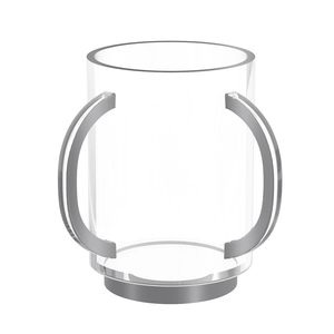 WCB01S  Raised Washing Cup - Silver