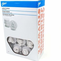 Letter Cutters/Embosser Set